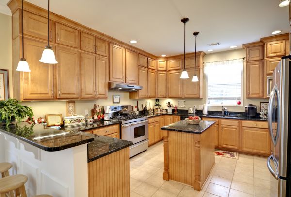 Maple Kitchen Cabinet Repair in Royse City